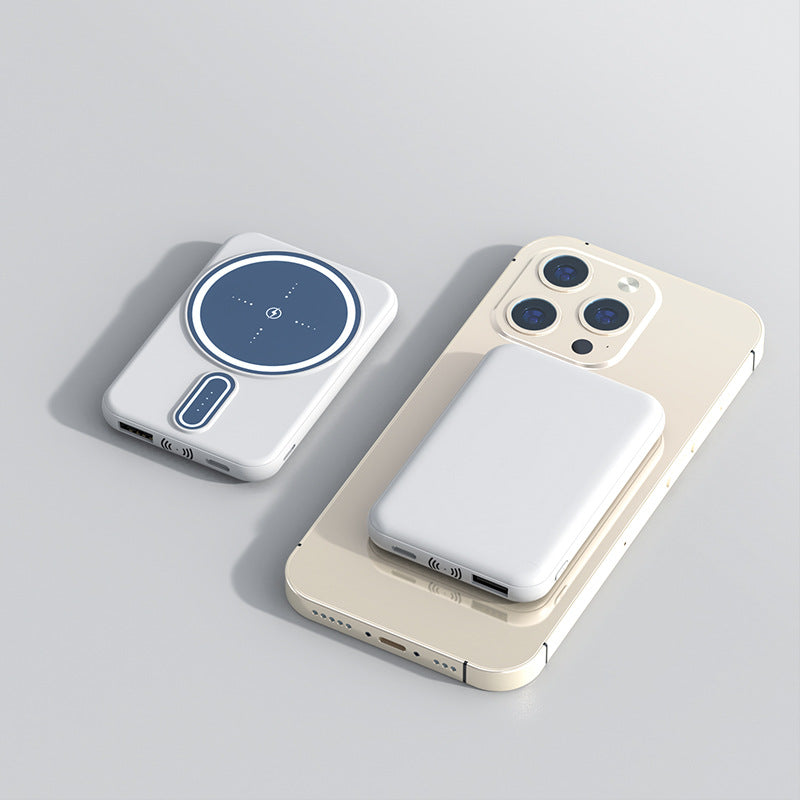 Magnetic Wireless Phone Charging Bank/Power Supply