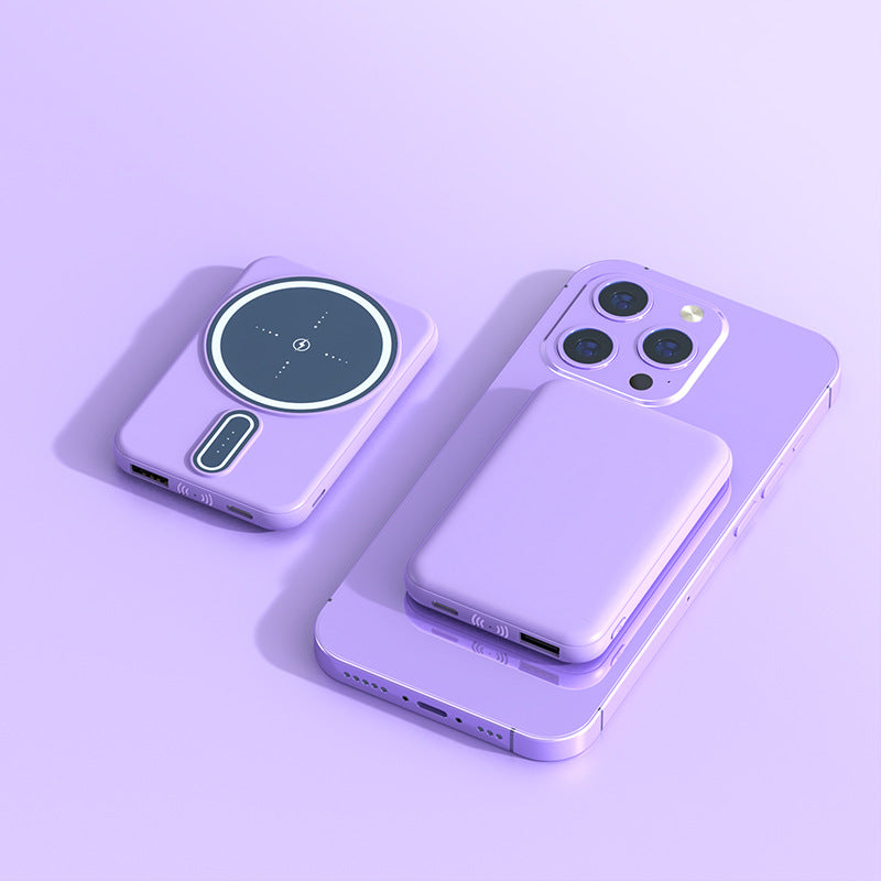 Magnetic Wireless Phone Charging Bank/Power Supply