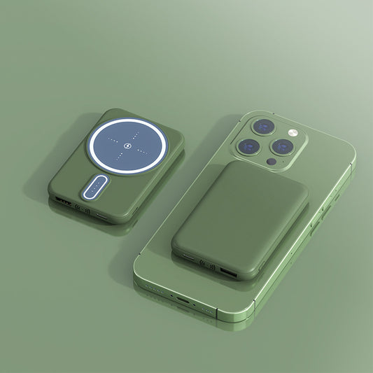 Magnetic Wireless Phone Charging Bank/Power Supply
