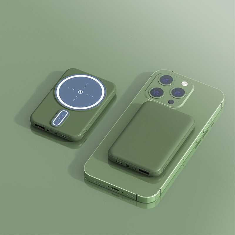 Magnetic Wireless Phone Charging Bank/Power Supply